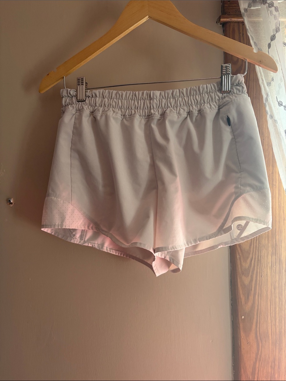 White Women's Athletic Shorts